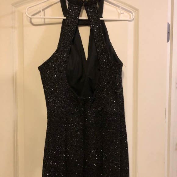 Black/sparkle evening gown - Picture 4 of 5